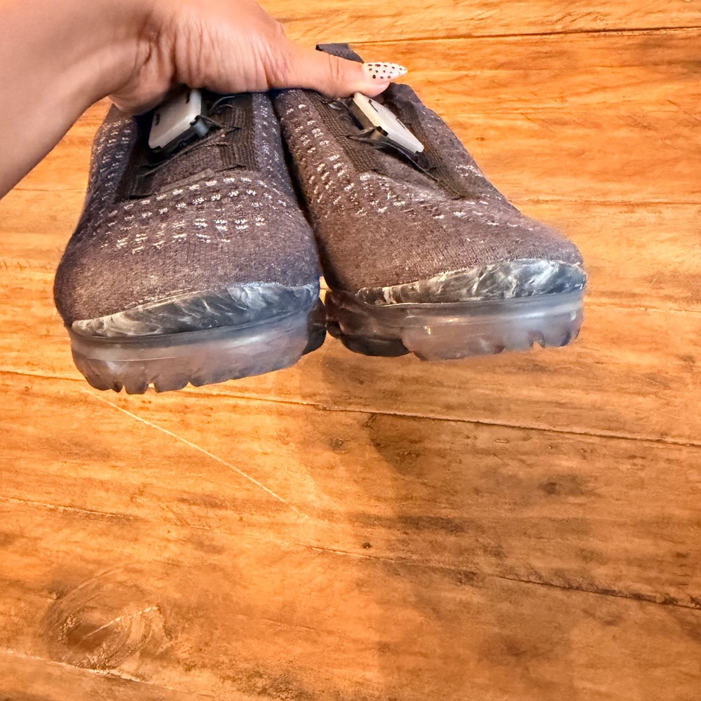 Nike Air VaporMax 2020 Flyknit FlyEase Black Dark Grey CJ4069-001 6.5Y/ W8 - Picture 7 of 7